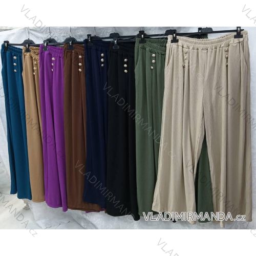 Nohavice dlhé dámske nadrozmer (54/56/58 ONE SIZE) TALIANSKA MÓDA IMWQ24281