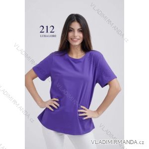 Tričko krátky rukáv dámske (S/M/L ONE SIZE) TALIANSKA MÓDA IMPLI24212