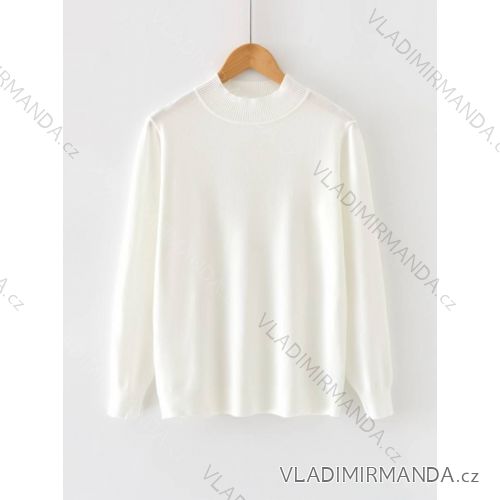 Sveter dlhý rukáv dámsky (M-2XL) GLO-STORY GLO24WMY-5247