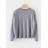 Sveter dlhý rukáv dámsky (S/M ONE SIZE) GLO-STORY GLO24WMY-5254