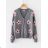 Sveter dlhý rukáv dámsky (M-2XL) GLO-STORY GLO24WMY-5257
