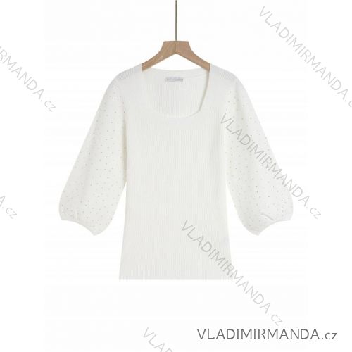 Sveter dlhý rukáv dámsky (S-XL) GLO-STORY GLO24WMY-5357