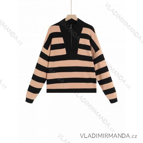 Sveter dlhý rukáv dámsky (S/M ONE SIZE) GLO-STORY GLO24WMY-5363