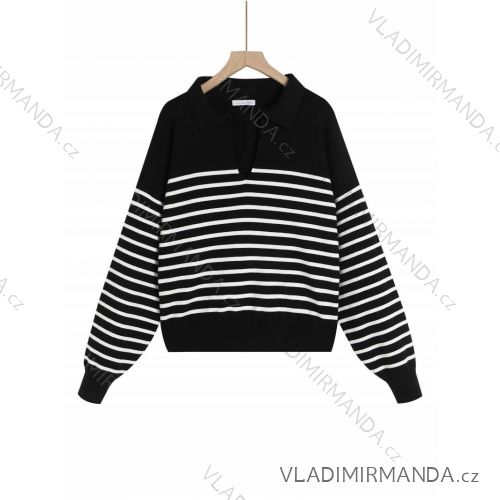 Sveter dlhý rukáv dámsky (S/M ONE SIZE) GLO-STORY GLO24WMY-5364