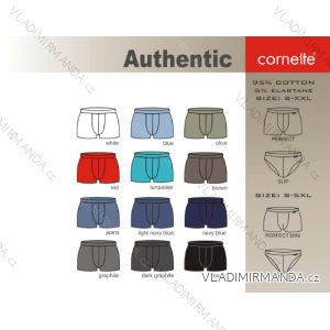 Boxerky pánske authentic mini (s-2xl) Cornet Authentic-MINI
