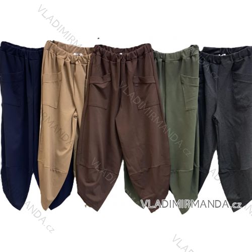 Nohavice strečové dámske (S/M ONE SIZE) TALIANSKA MÓDA IMC24355