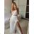 Croptop bez rukávu dámsky (S/M ONE SIZE) TALIANSKA MÓDA IMPSH246207