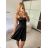 Šaty elegantné spoločenské na ramienka dámske Lolita (XS/S ONE SIZE) TALIANSKA MóDA IM322461