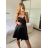Šaty elegantné spoločenské na ramienka dámske Lolita (XS/S ONE SIZE) TALIANSKA MóDA IM322461