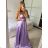 Šaty dlouhé elegantní na ramínka dámské (S/M/L ONE SIZE) ITALSKÁ MÓDA IMPBB24B23832