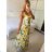 Šaty dlhé letné na ramienka dámske (S/M ONE SIZE) TALIANSKA MÓDA IMPBB2439784lx