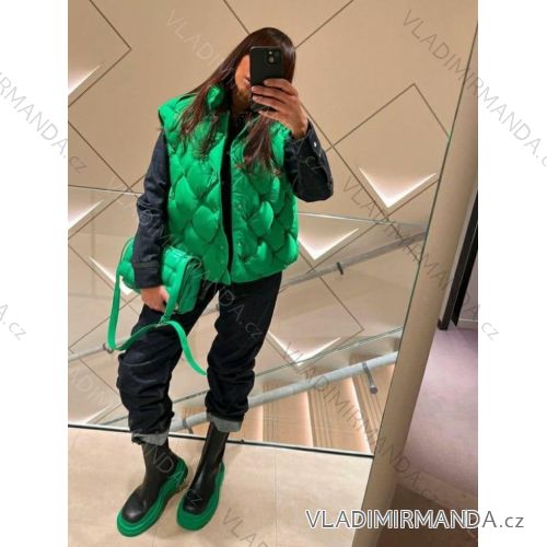 Vesta bez rukávov dámska (S/M ONE SIZE) TALIANSKA MÓDA IMM24M7003
