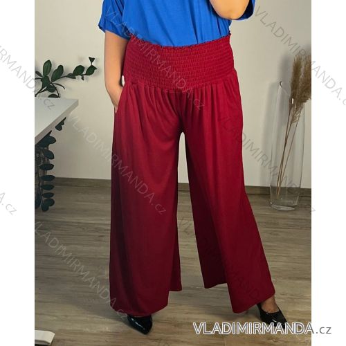 Nohavice dlhé dámske nadrozmer (54/56/58 ONE SIZE) TALIANSKA MÓDA IMWQ24300