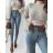 Rifle jeans dlhé dámske (36-44 / xS-2XL) M.SARA MSR24BF2372