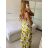 Šaty dlhé letné na ramienka dámske (S/M ONE SIZE) TALIANSKA MÓDA IMPBB24B25181