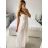 Šaty dlhé letné na ramienka dámske (S/M ONE SIZE) TALIANSKA MÓDA IMPMD2434537