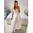 Šaty dlhé letné na ramienka dámske (S/M ONE SIZE) TALIANSKA MÓDA IMPMD2434537