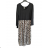 Šaty dlhé elegantný dlhý rukáv dámske (S/M/L ONE SIZE) IMM24M7007