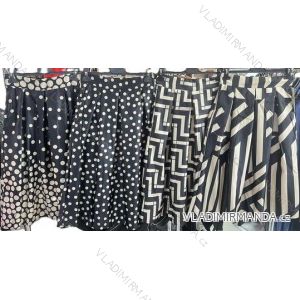Sukňa stredne dlhá dámska (S/M ONE SIZE) TALIANSKA MÓDA IMM24M3154-1