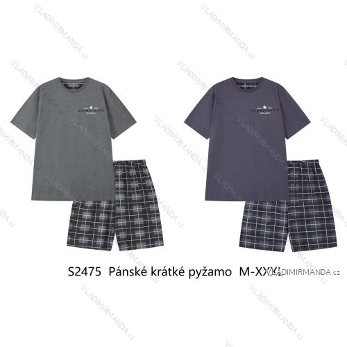 Pyžamo krátke krátky rukáv pánske (M-3XL) WOLF S2475