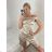 Šaty společenské carmen krátké bez rukávu dámské (S/M ONE SIZE) ITALSKá MóDA IM324301/DU -   ružová staroružová -   S / M