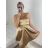 Šaty elegantné spoločenské na ramienka dámske Lolita (XS/S ONE SIZE) TALIANSKA MóDA IM322461