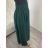 Nohavice letné oversize dámske (S/M/L/XL/2XL ONE SIZE) TALIANSKA MODA IM424445/DR -   zelená khaki -   XL/2XL