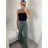 Nohavice dlhé letné mušelínové dámske (S/M/L ONE SIZE) TALIANSKA MÓDA IMD23325