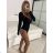 Body dlhý rukáv dámsky (S/M ONE SIZE) TALIANSKA MÓDA IMPBB23CH2987