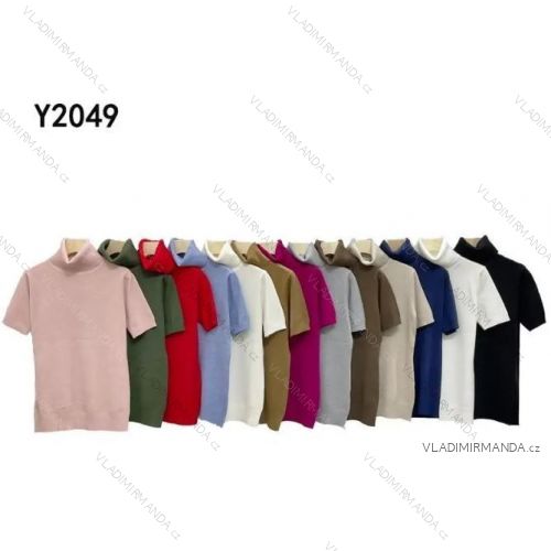 Sveter slabý krátky rukáv dámsky (S/M ONE SIZE) IMPMN24Y2049