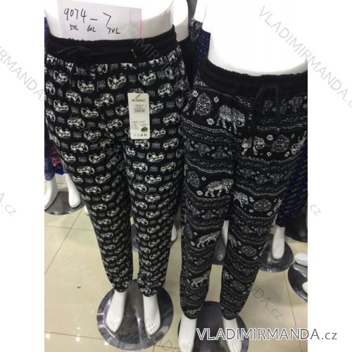 Tepláky slabé dámske nadrozmerné (5XL-6XL-7XL) ELEVEK 9074-7
