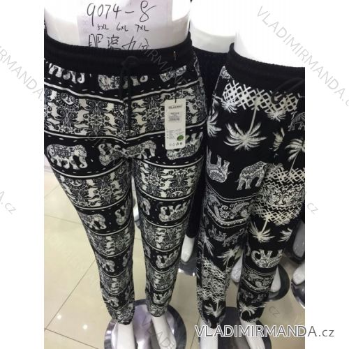 Tepláky slabé dámske nadrozmerné (5XL-6XL-7XL) ELEVEK 9074-8