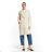 Kabát flaušový dlhý rukáv dámsky (S/M ONE SIZE) TALIANSKA MÓDA IMPSD246094