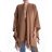 Pončo krátky rukáv dámske (S/M ONE SIZE) TALIANSKA MÓDA IMPSD246091