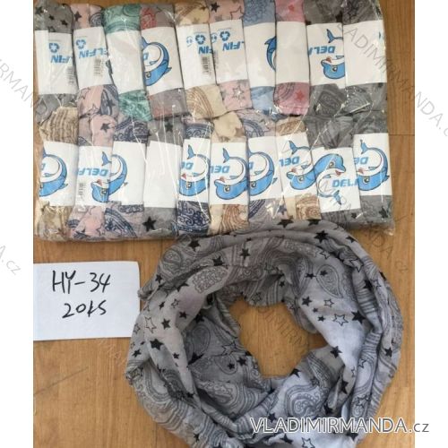 Šatka šál jarná kruhová dámska (one size) DELFIN HY-34
