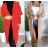 Kabát alpaka s kapucňou dlhý rukáv dámsky (S/M ONE SIZE) POLSKÁ MÓDA IMWA23339/DR