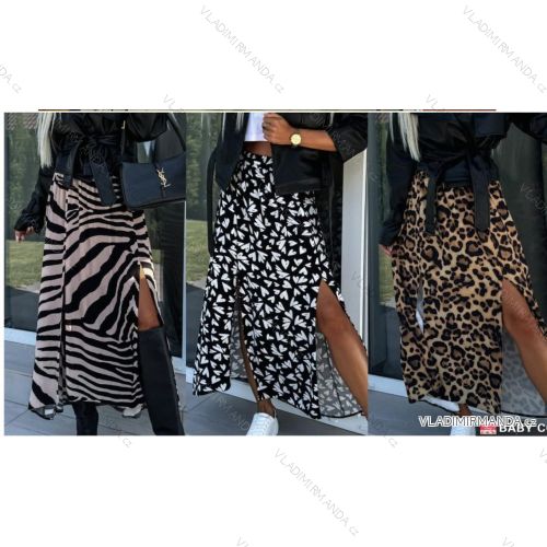 Sukňa dlhá dámska (S/M ONE SIZE) TALIANSKA MÓDA IMWAA241041