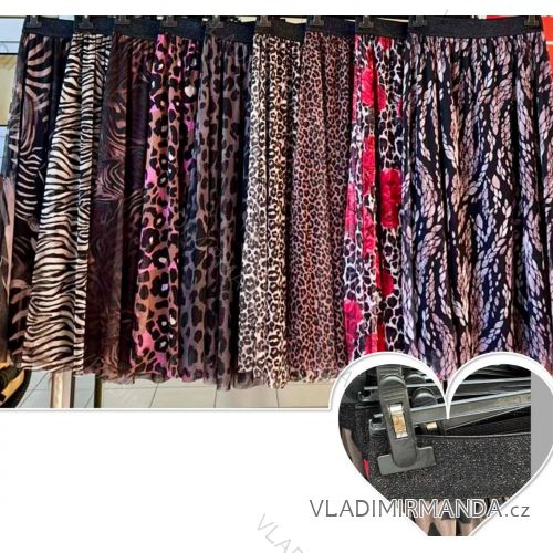 Sukňa dlhá dámska (S/M ONE SIZE) TALIANSKA MÓDA IMWAA241125