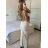 Šaty dlhé letné elegantné na ramienka dámske (S/M ONE SIZE) TALIANSKA MÓDA IMPBB24H6536/DU -   zelená neon -   S / M