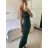 Šaty dlhé letné elegantné na ramienka dámske (S/M ONE SIZE) TALIANSKA MÓDA IMPBB24H6536