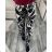 Nohavice dlhé letné icecool dámske (S/M ONE SIZE) TALIANSKA MÓDA IMM24M9078-10/DR S/M Čierna