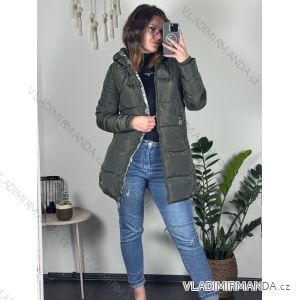 Kabát zimní s kapucí dámská LHD fashion (S-2XL) LHD-2M-231-3/DR