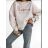 Mikina oversize teplá dlhý rukáv dámska (S/M/L ONE SIZE) TALIANSKA MÓDA IMD23828
