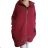 Mikina teplá predĺžená oversize na zips s kapucňou dámska nadrozmer (2XL/3XL ONE SIZE) TALIANSKA MÓDA IMD22676