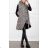 Bunda predĺžená slabá s kapucňou bez rukávu dámska (S/M/L ONE SIZE) IMM24M2463