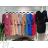 Šaty elegantný icecool dlhý rukáv dámske (S/M ONE SIZE) TALIANSKA MÓDA IMM24M284E