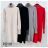Šaty krátke teplé s rolákom dlhý rukáv dámske (S/M/L ONE SIZE) IMM24M5191