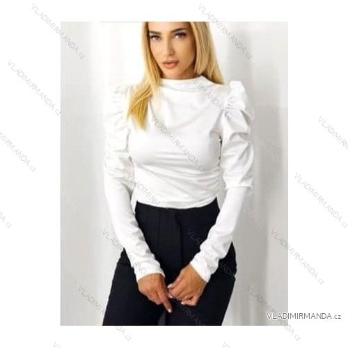 Tričko elegantný dlhý rukáv dámske (S/M/L ONE SIZE) IMM24M37552