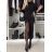 Šaty dlhé elegantný dlhý rukáv dámske (38/40/42 ONE SIZE) TALIANSKA MÓDA IMD24437