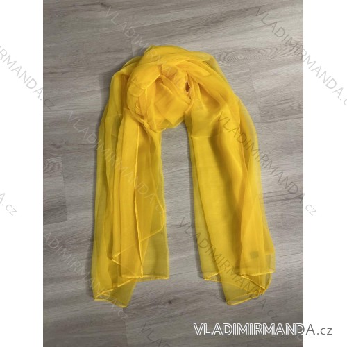 Šatka ľahká dámska (ONE SIZE) DELFIN DEL24WJ-085/DR ONE SIZE žltá